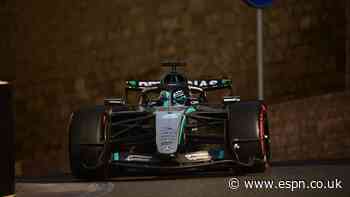Russell dominates in Baku to take fifth pole
