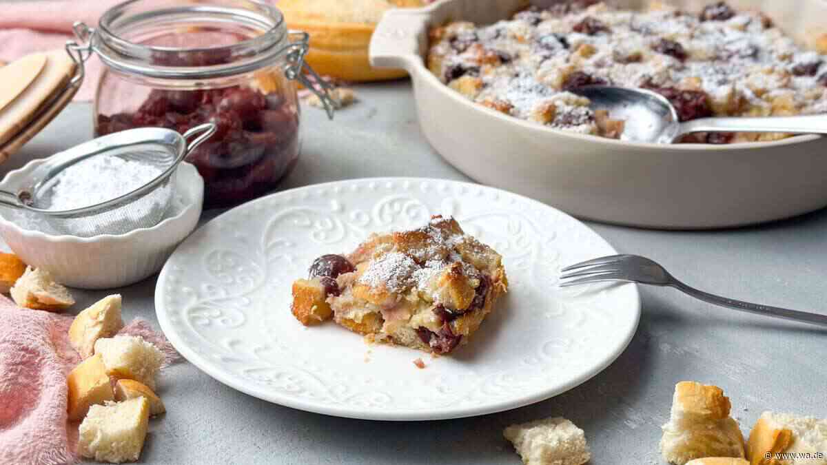 Für Omas besten Kirschmichel hilft ein alter Geheimtipp: Brötchen vom Frühstück einfach weiterverwerten