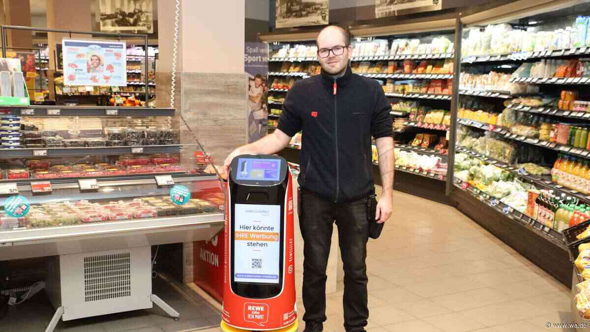 „Bob" kann sogar tanzen: In diesem Supermarkt eilt ein Serviceroboter für die Kunden