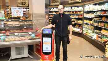 „Bob" kann sogar tanzen: In diesem Supermarkt eilt ein Serviceroboter für die Kunden