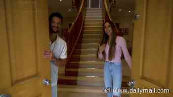 Peter and Emily Andre give a tour inside their huge mansion in Surrey complete with her lavish dressing room as they launch podcast: At Home With The Andres