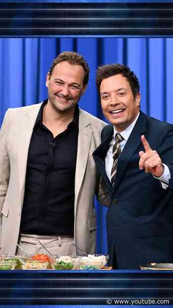 #Questlove judges a cooking competition between Chef #DanielHumm & #JimmyFallon 👨‍🍳