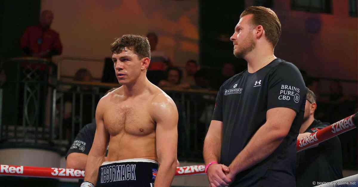 Luke McCormack credits Ben Davison for preparing him ahead of British title shot