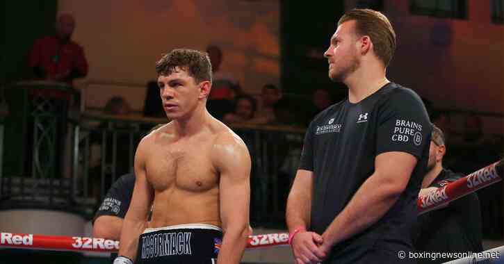 Luke McCormack credits Ben Davison for preparing him ahead of British title shot