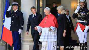 Papst Leo XIV. in Frankreich: Treffen mit Macron in Paris