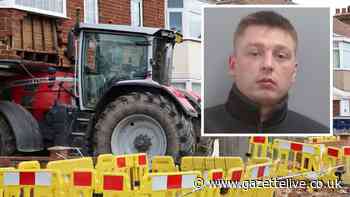 Man ploughed stolen tractor into Middlesbrough home as bitter feud escalated