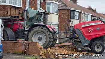 Man jailed for ramming North East house with tractor after graves of relatives desecrated