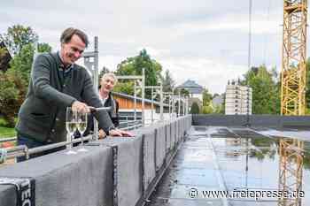 Millioneninvestition im Erzgebirge: Richtfest für Tierkrematorium gefeiert