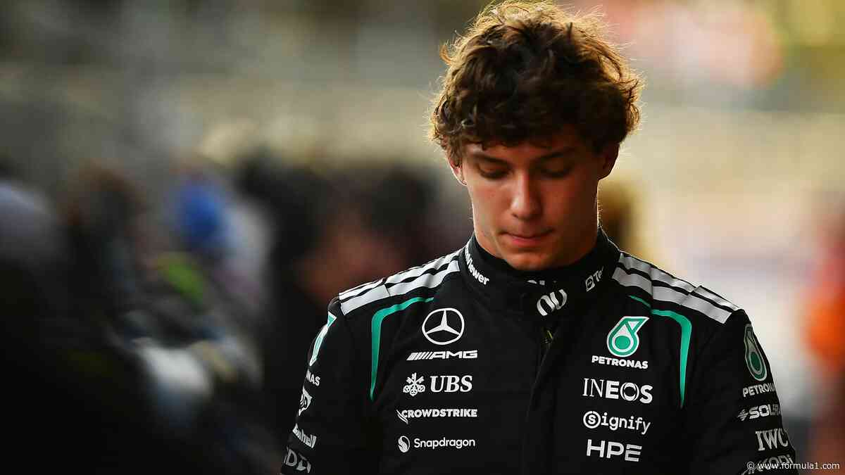 Antonelli rues ‘very stupid’ mistake during Baku Qualifying