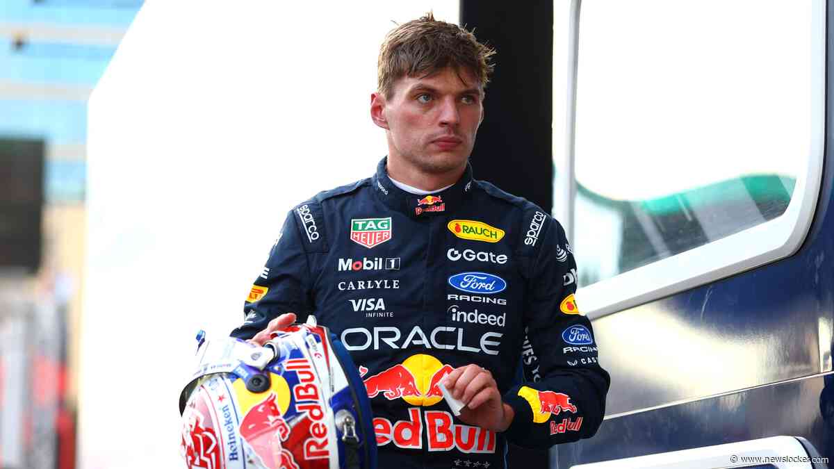 Max Verstappen baalt flink van onverklaarbare Red Bull-problemen in Baku: ’Dan verdien je het ook niet’