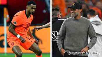 Gakpo erklärt, wie er Klopp nach Abpfiff zum Lachen brachte