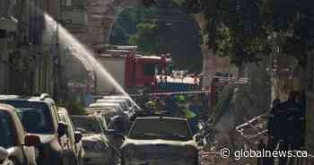 At least 2 injured, 5 missing after explosion in Greece collapses building