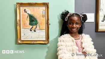 Girl, 7, wins national Lowry art prize