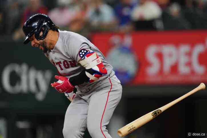 Red Sox: Willson Contreras Can’t Even Take a Swing