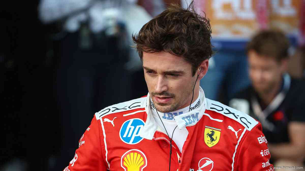 Leclerc rues mixed P2 as Hamilton a 'sitting duck' in Baku