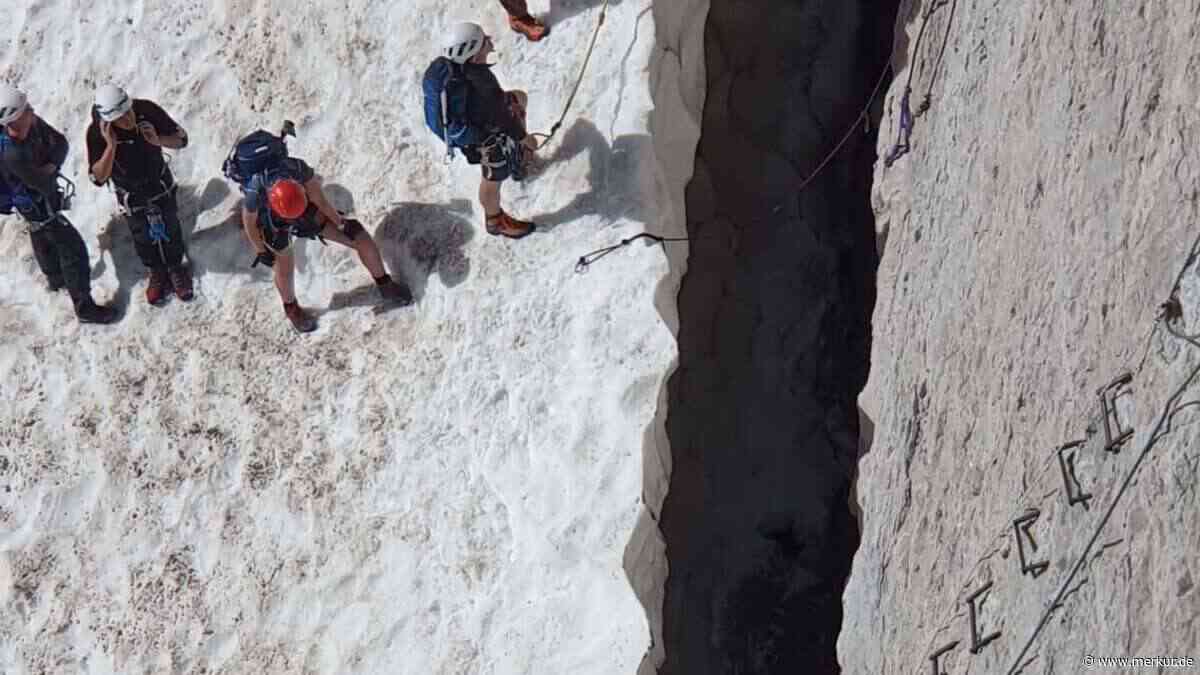 Zugspitze im Wandel: Gletscherschwund zwingt zu neuem Klettersteig-Einstieg