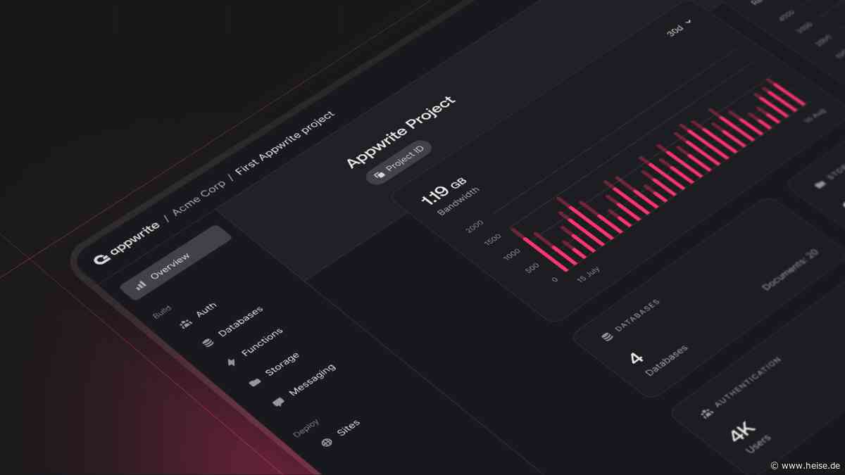 Appwrite 2.3: Dev-Keys entfallen, Migration nötig