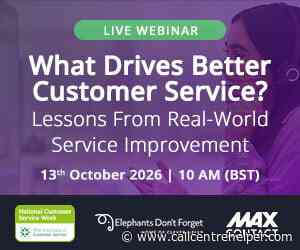 What Drives Better Customer Service? – Webinar
