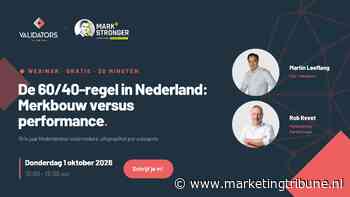 Webinar | Merkbouw versus performance: Hoe zit het met de 60/40-regel in Nederland?