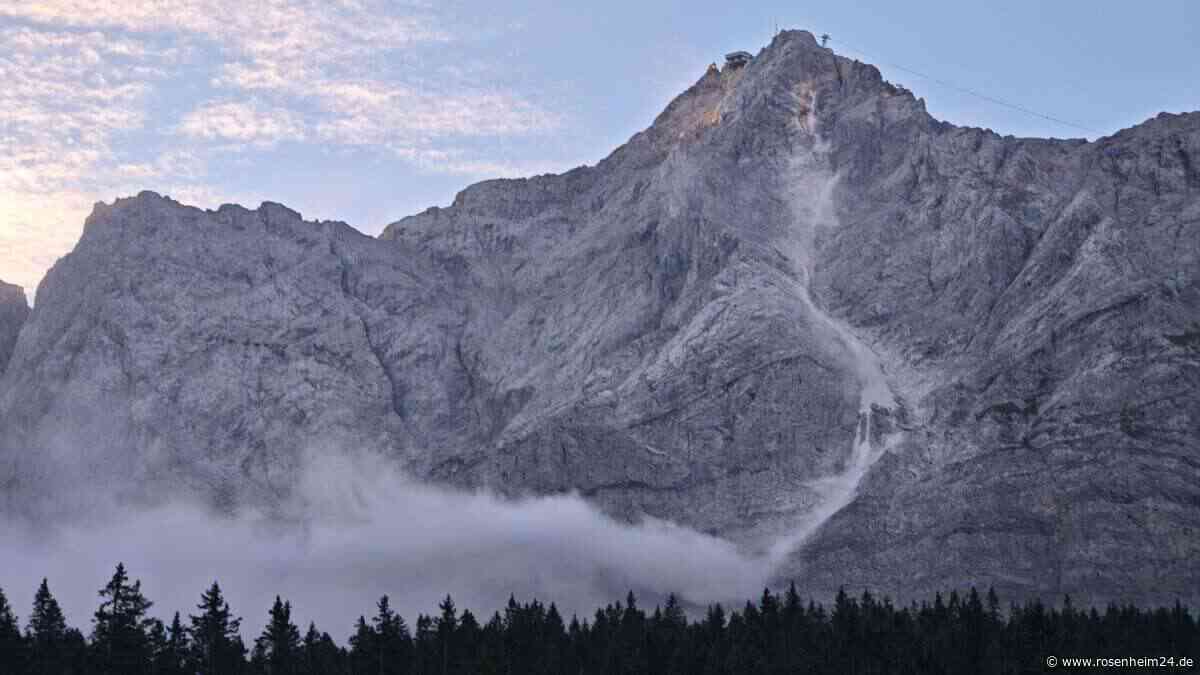 Felssturz an der Zugspitze: Anwohner vergleichen Geräusch mit Feuerwerk – „So fest war‘s noch nie“