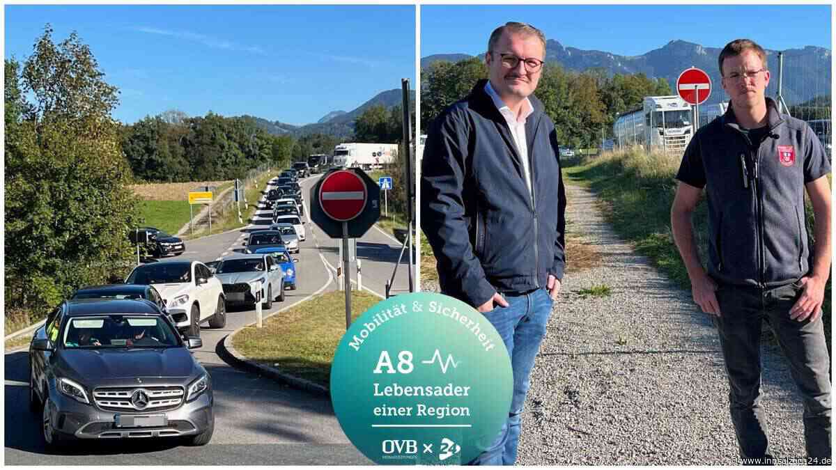 A8-Baustelle bei Rohrdorf: Stau-Chaos in der Region – was Anwohner fordern