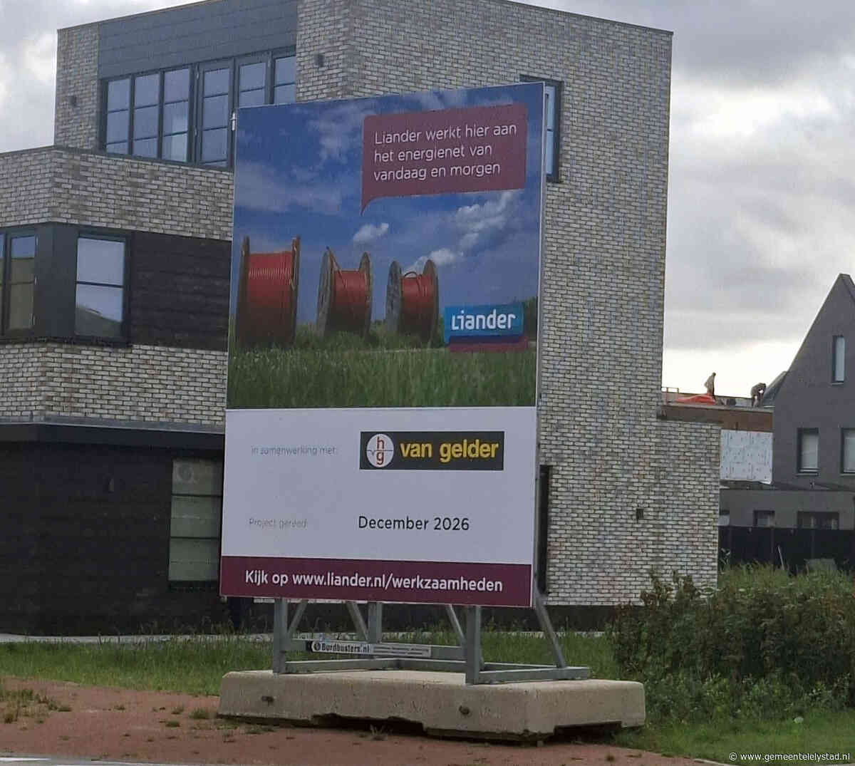 Liander werkt aan uitbreiding van het stroomnet in Warande