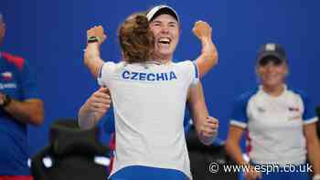 Noskova, Muchova lead Czechia to Billie Jean King Cup final