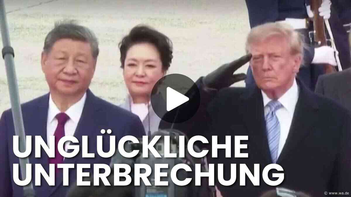 Trump empfängt Xi Jinping mit großem Pomp, doch nicht alles läuft nach Plan