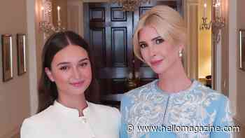 Ivanka Trump and daughter twin with supermodel heights in striking gowns