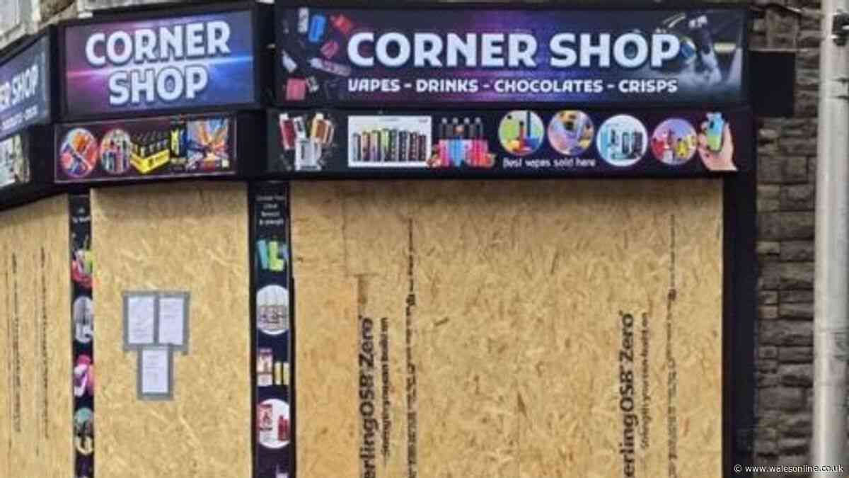Four shops boarded up after hidden storage areas and illegal products found