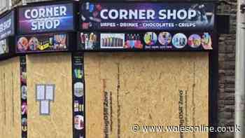 Four shops boarded up after hidden storage areas and illegal products found