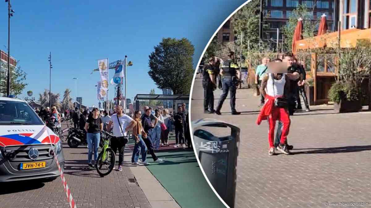 Hier wordt verdachte van doodschieten gevangenismedewerker in Amsterdam aangehouden