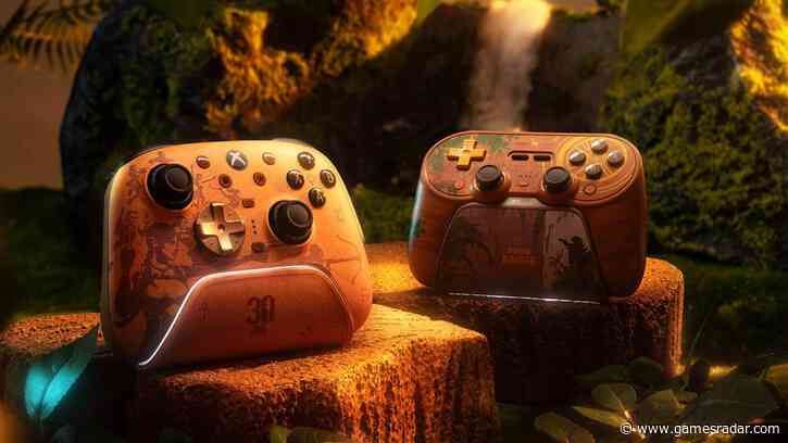 8BitDo celebrates Tomb Raider's 30th anniversary by  transforming its Ultimate 3 and Pro 3 controllers into stunning gaming artifacts