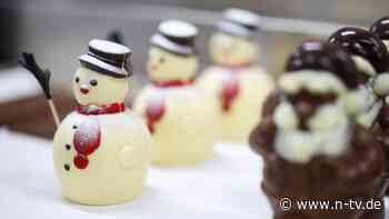 Preise noch ungewiss: Produktion von Weihnachtsschokolade läuft auf Hochtouren