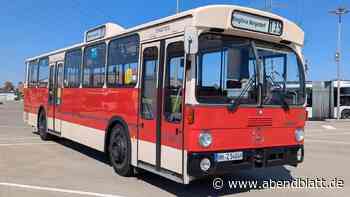 Kunstleder und Diesel: Oldtimer-Bus fährt zum Jubiläum durch Bergedorf