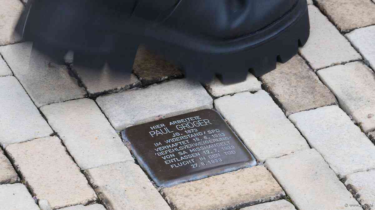 "Ich bin beschämt": Heidenauer CDU muss nach Stolpersteinentscheid mächtig Kritik einstecken