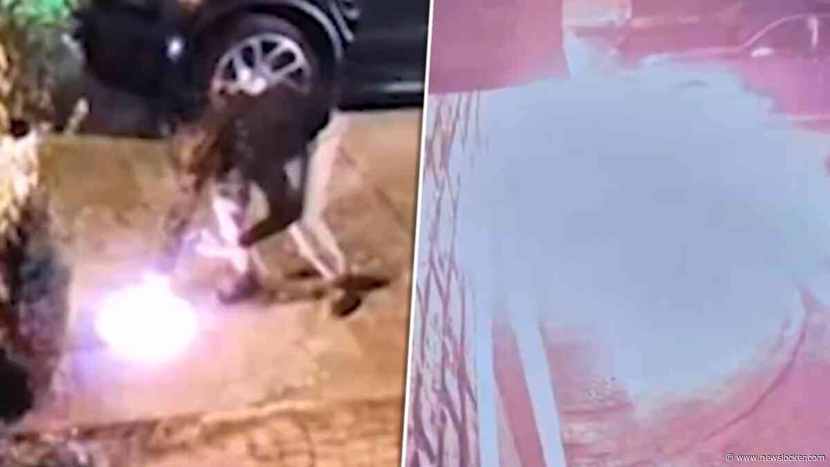 Op heterdaad betrapt! Dader gefilmd tijdens veroorzaken van ontploffing in Amstelveen