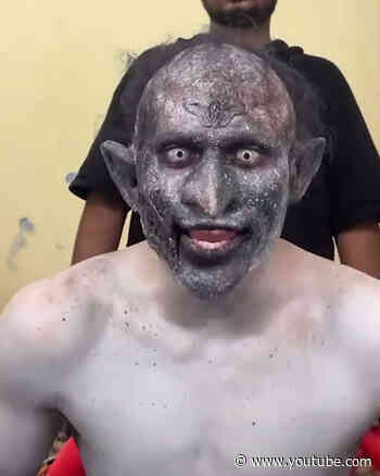 How they made the monster.. BTS makeup transformation