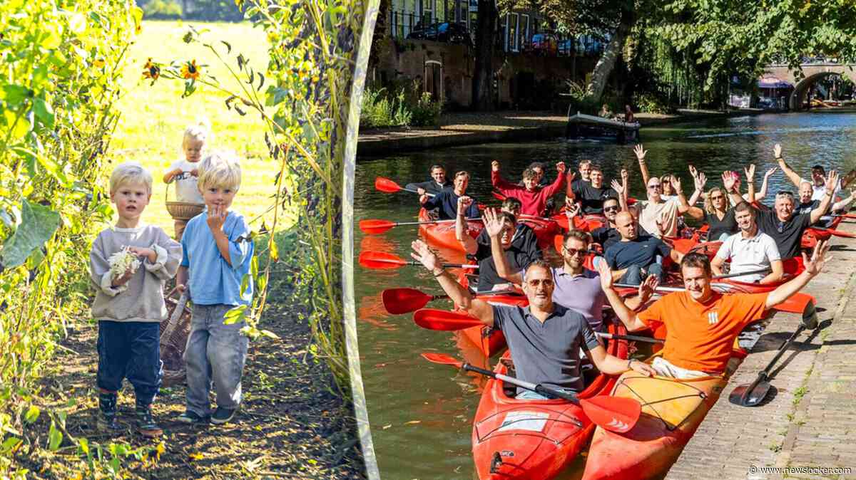 Nazomer knalt door: Nederlanders zoeken massaal het water en pluktuinen op tijdens tropische herfst