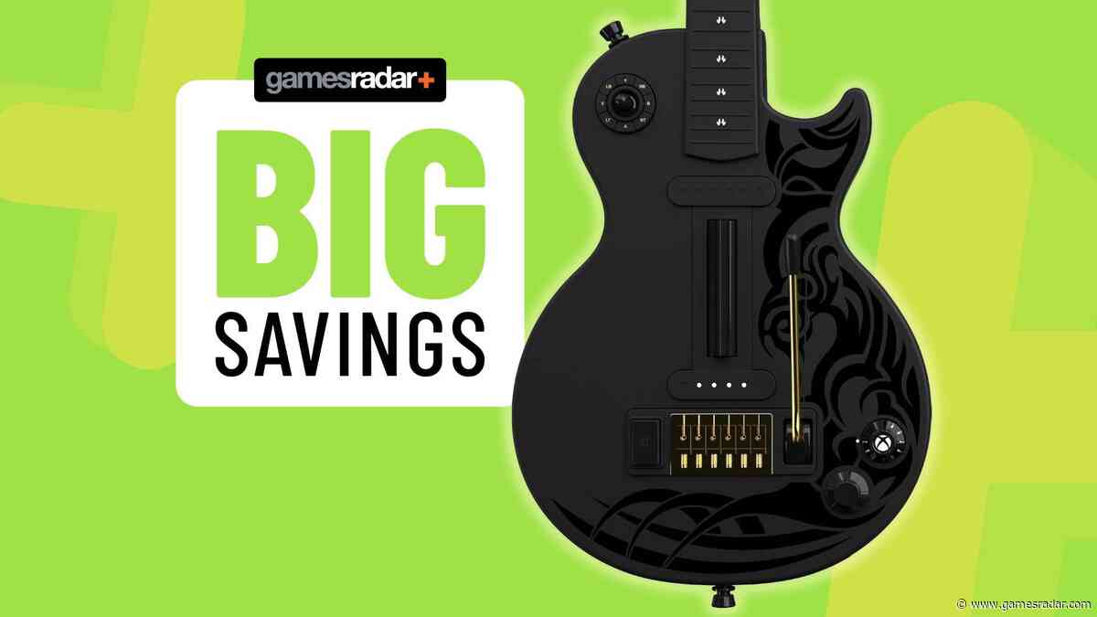 Attention music fans - the CRKD Les Paul guitar controller works with Stage Tour, and it just got a record-low discount at Woot