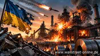 Ohne Frieden kein Stahl mehr: Ukrainisches Stahlwerk: Russischer Raketenangriff verursacht Milliardenschäden!