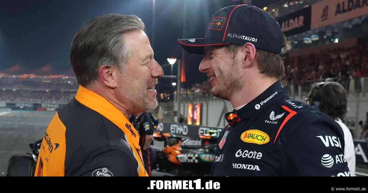 Zak Brown: McLaren-Tür steht für Verstappen "weiterhin weit offen"
