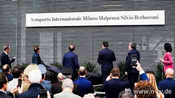 Bürgermeister boykottiert Event: Mailands Flughafen trägt jetzt den Namen von Silvio Berlusconi