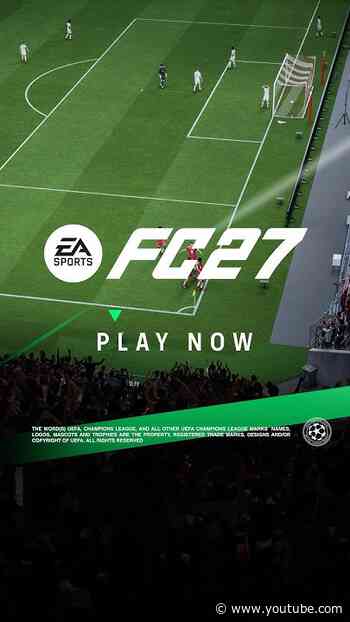 The wait is over. ⌛🎮 #FC27 is here. Play now. @easportsfc