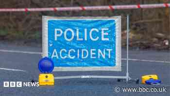 Motorcyclist seriously hurt in crash near hospital