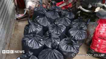Three charged after £10m of ketamine found in black bags in village