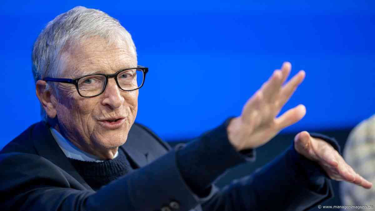 Bill Gates: "KI könnte eine Milliarde Menschen töten"