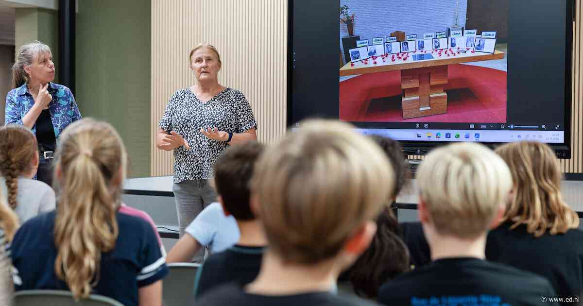Barbara reist naar Best voor haar omgekomen achterneef Bobby Parker: ‘Op deze bijzondere dag staan we bij hem stil’