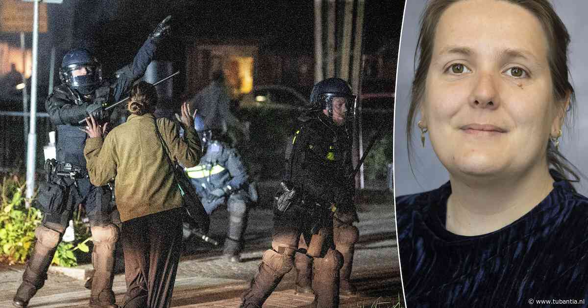 Lange rokken, biertjes en selfies met tiktokker Bender: zo ontspoort het azc-protest in gelovig Kesteren