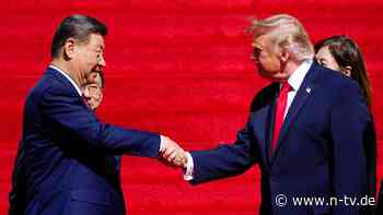 Dreiertreffen mit Putin?: Xi lädt Trump zu Gegenbesuch nach China ein